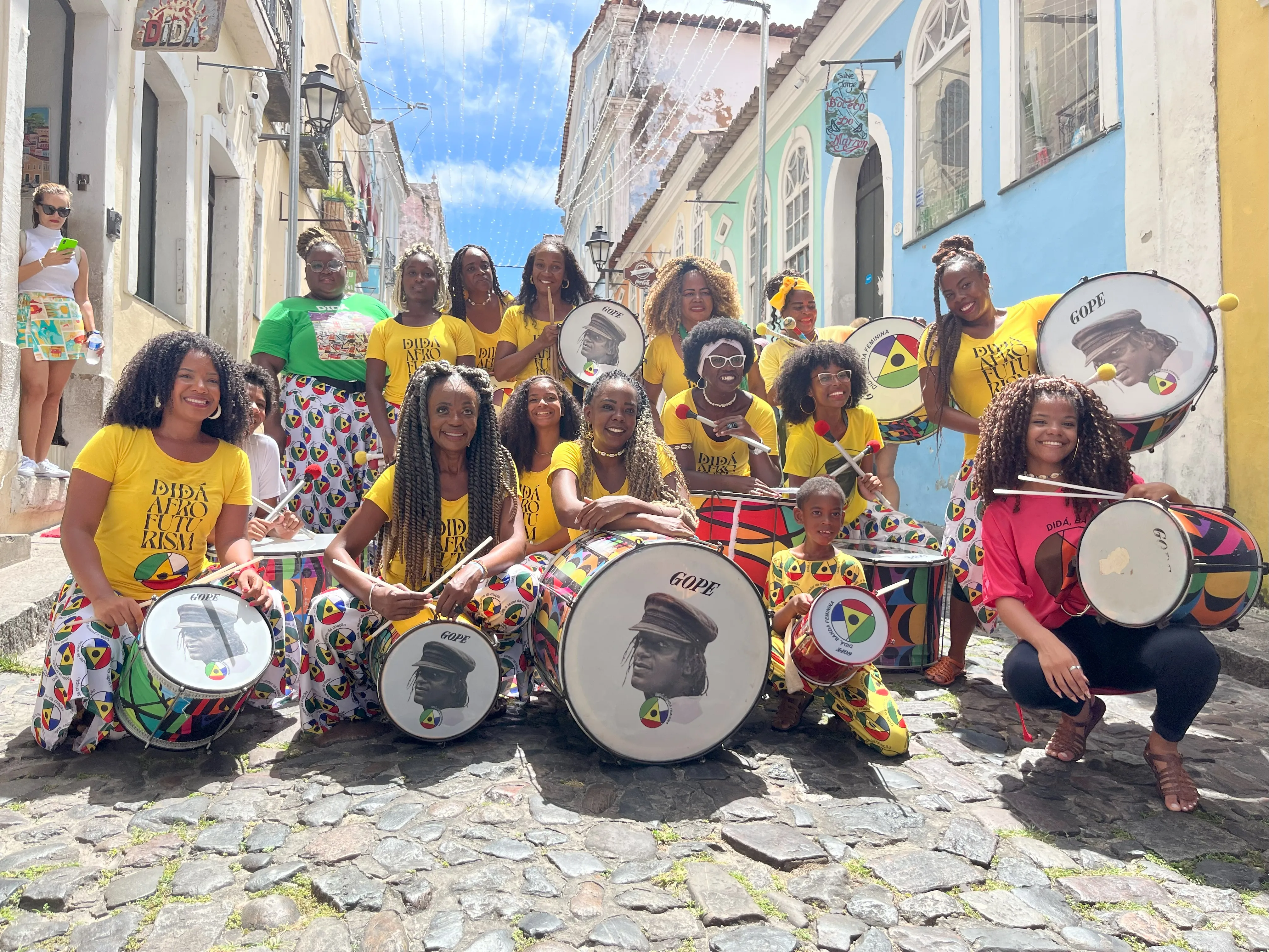 Integrantes da Didá Banda Feminina
|