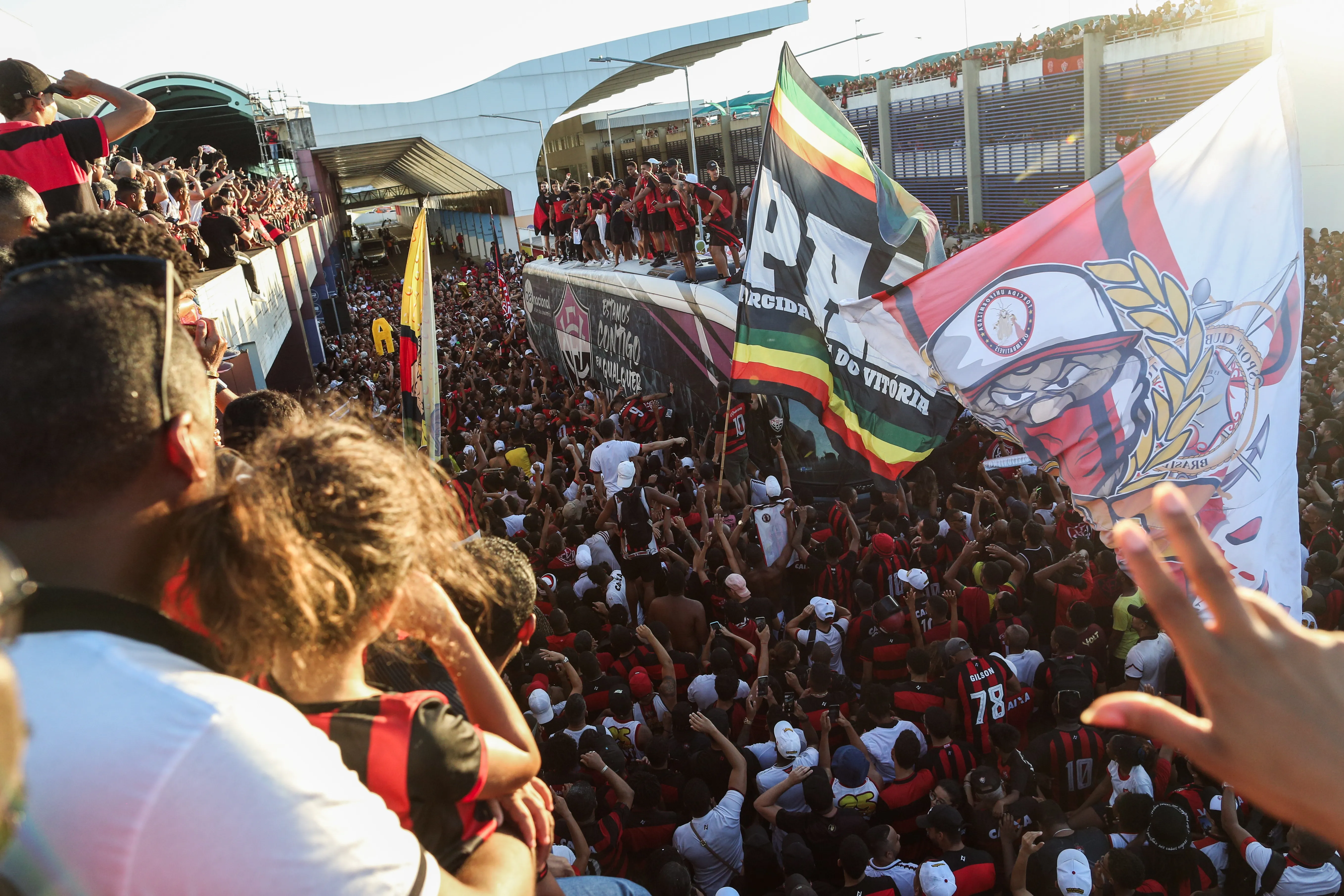 Torcida rubro-negra representou 'grandão' mais uma vez neste ano