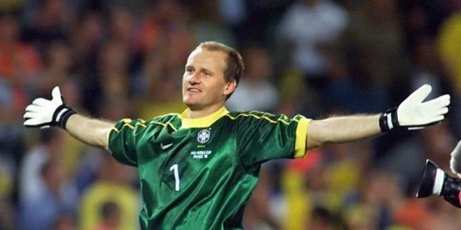 Taffarel na Copa do Mundo de 1998