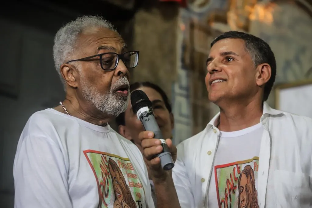 Del Feliz cantou ao lado de Gilberto Gil