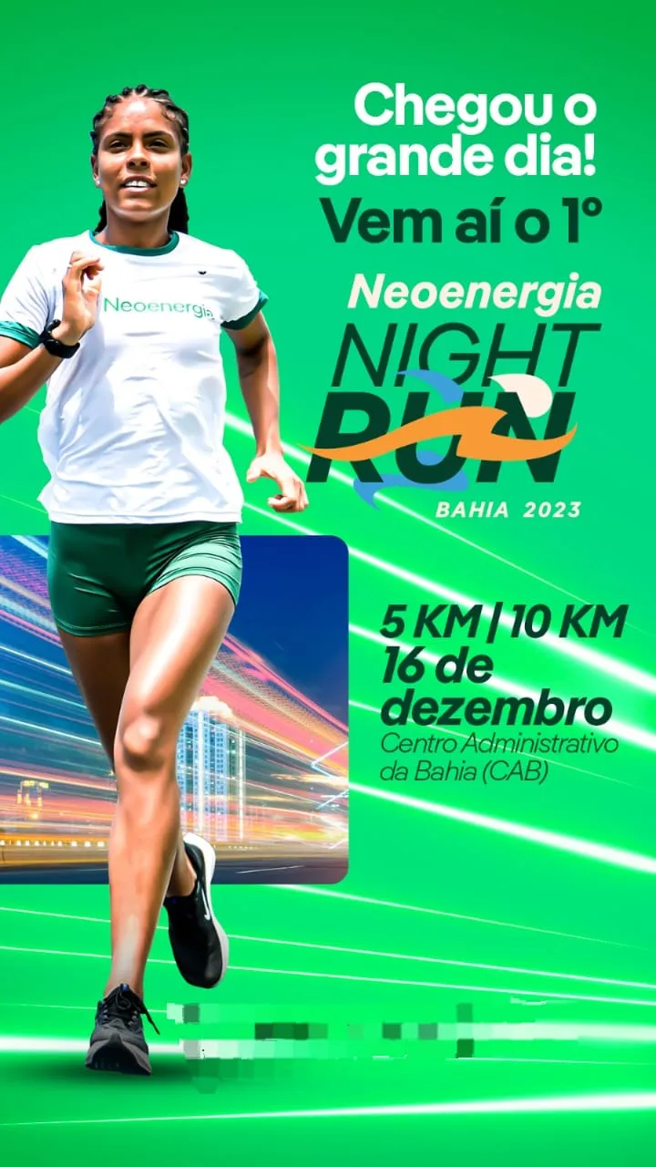 Imagem ilustrativa da imagem Salvador vai abrir circuito de corridas com Neoenergia Night Run
