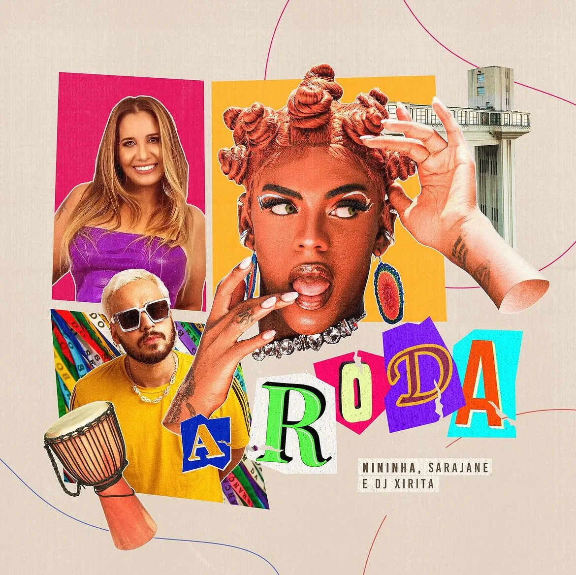 Imagem ilustrativa da imagem Sarajane mistura gerações em feat com Nininha e   DJ Xirita