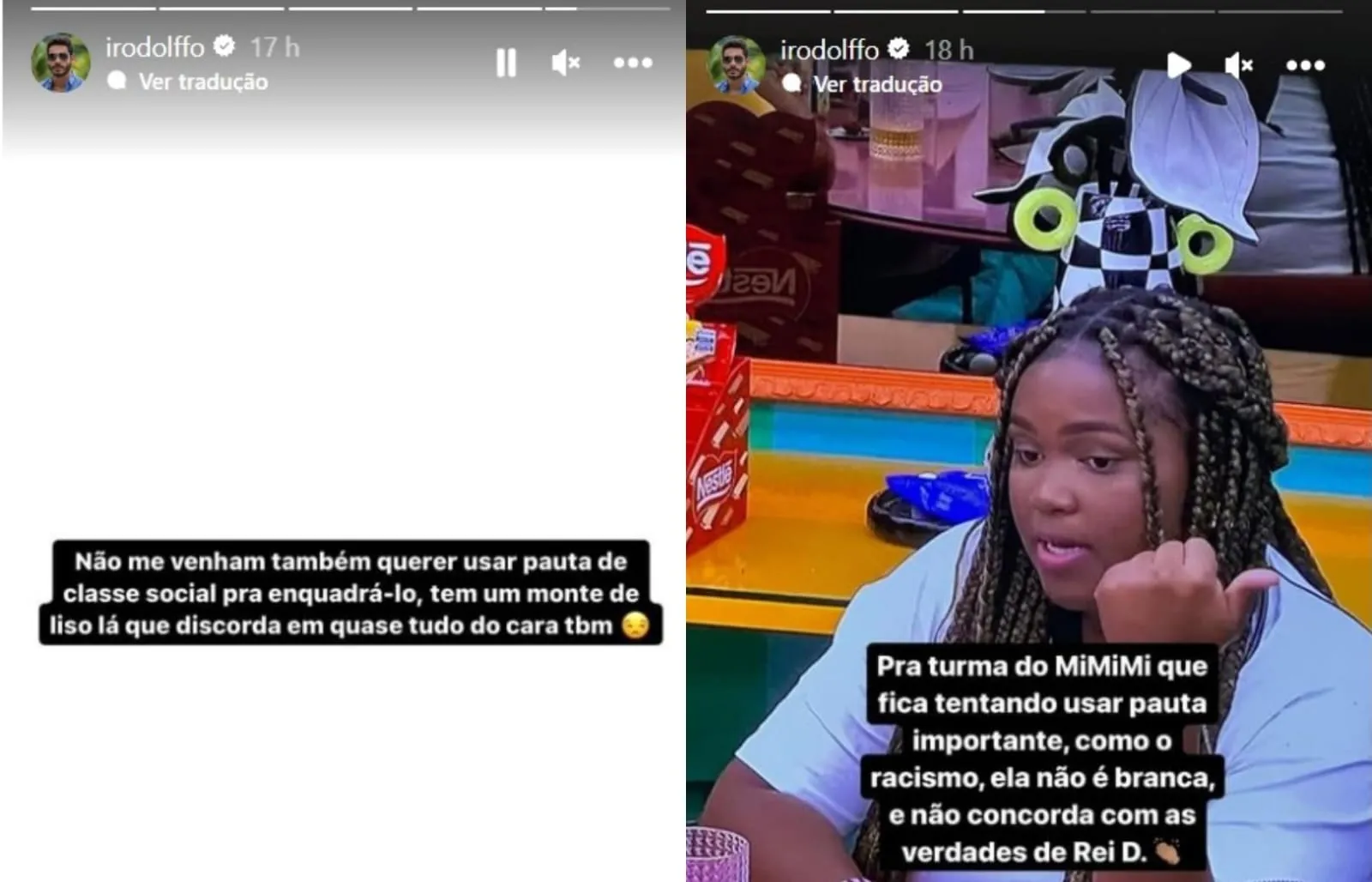 O cantor comentou que a classe social de Davi não tem ligação com a personalidade dele