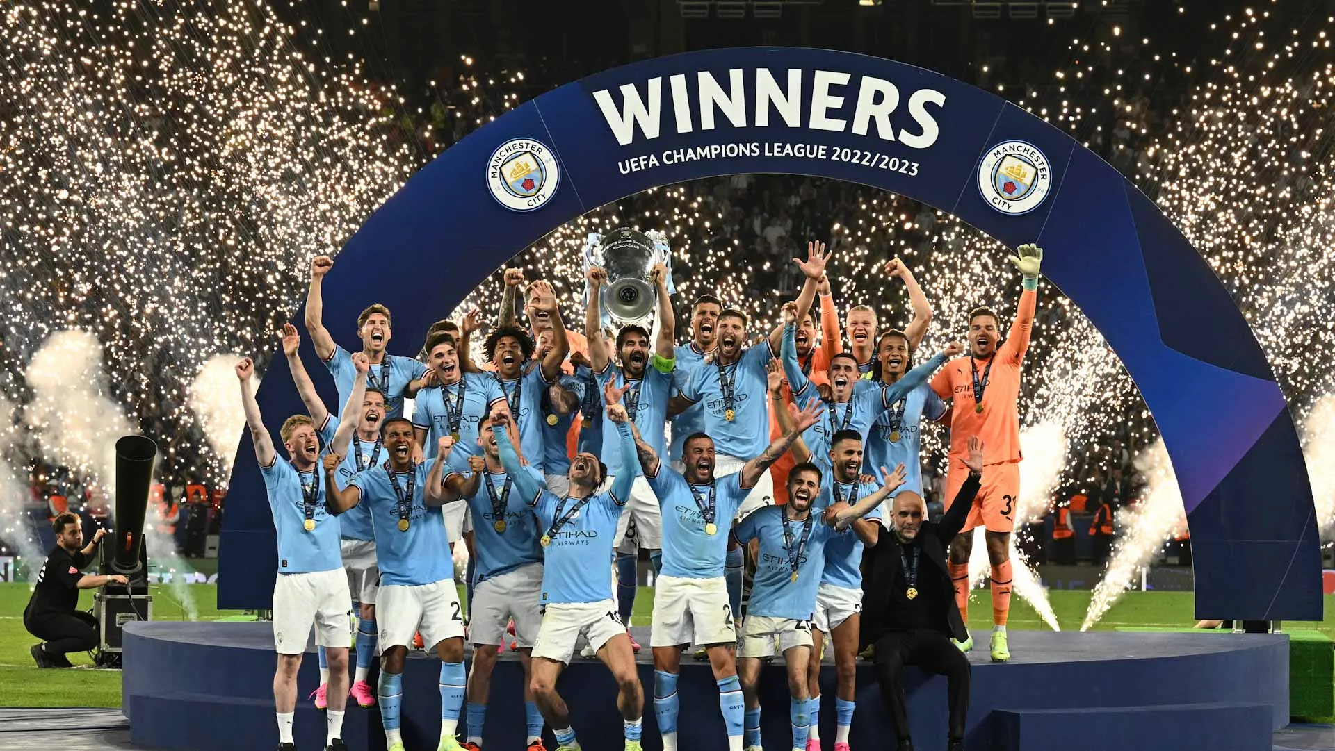 Manchester City conquistou a Liga dos Campeões pela primeira vez