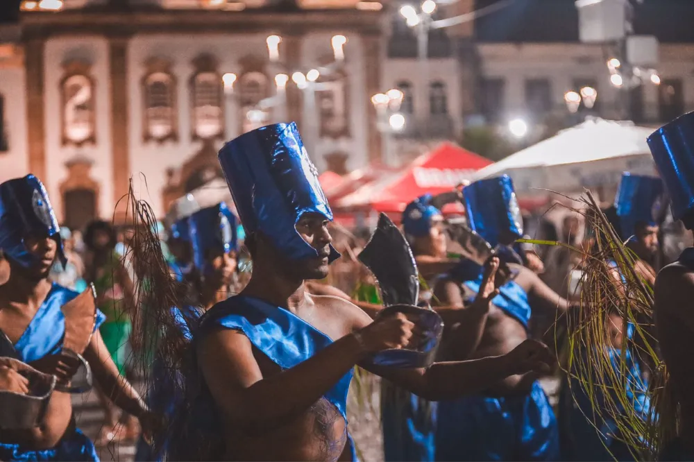 Imagem ilustrativa da imagem Afoxé Olorum Baba Mi celebra 45 anos e saúda ancestralidade