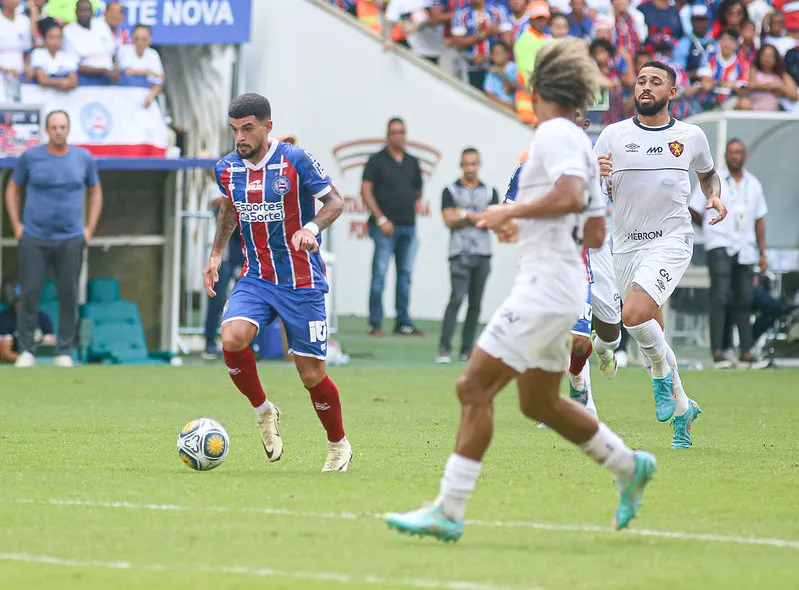 Bahia venceu o Sport por 2 a 1, na Fonte Nova