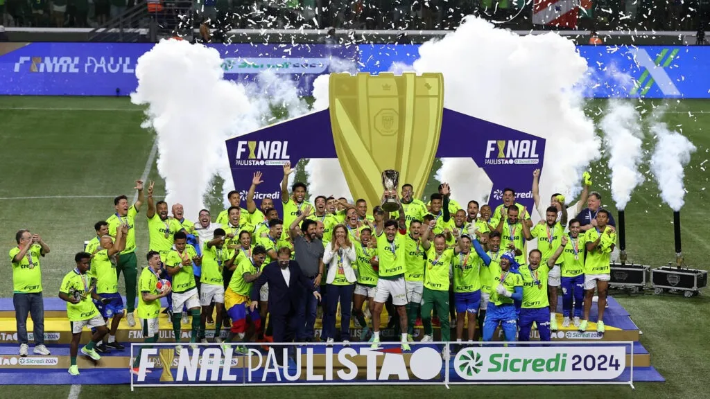 Palmeiras sagrou-se tricampeão paulista de forma consecutiva