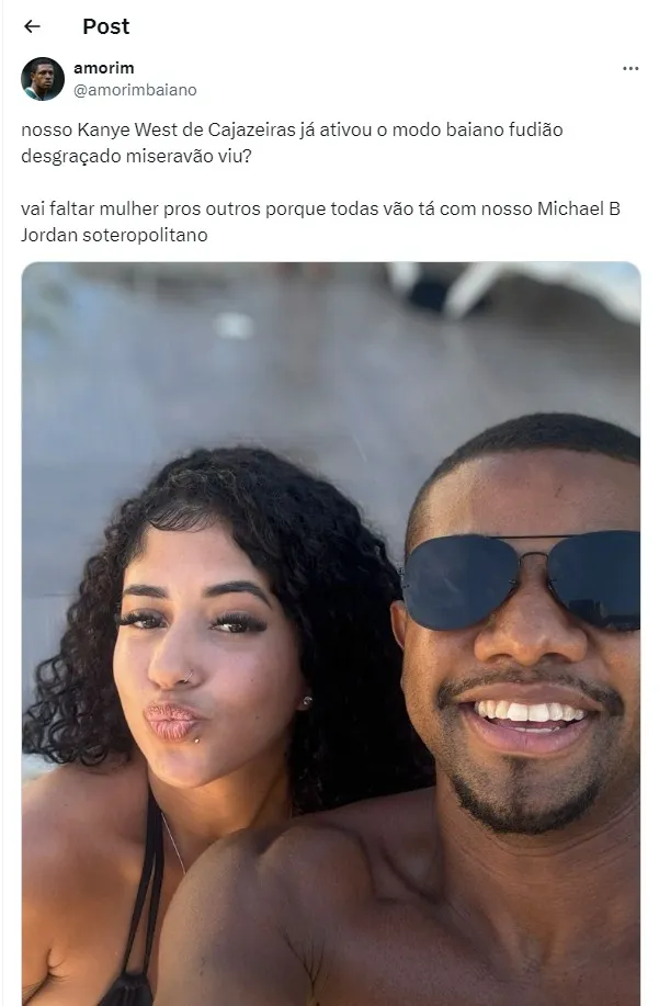 Imagem ilustrativa da imagem Davi é flagrado com mulher misteriosa em condomínio; saiba quem é