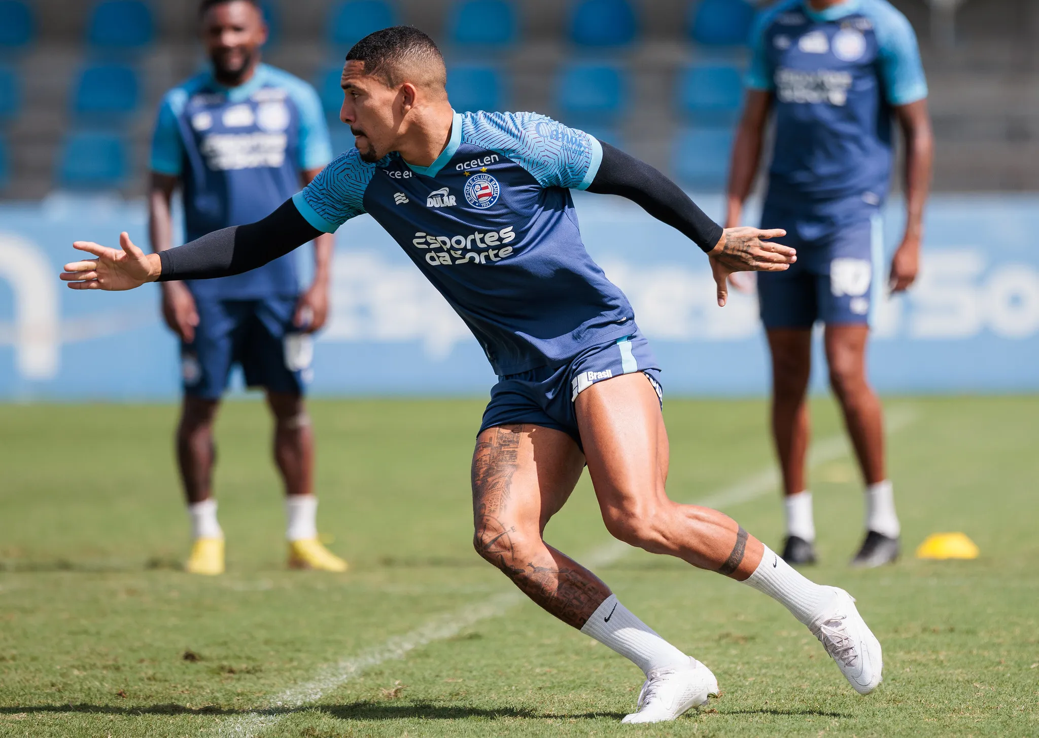 Gilberto tem a segunda maior nota entre laterais-direitos da Série A no Sofascore