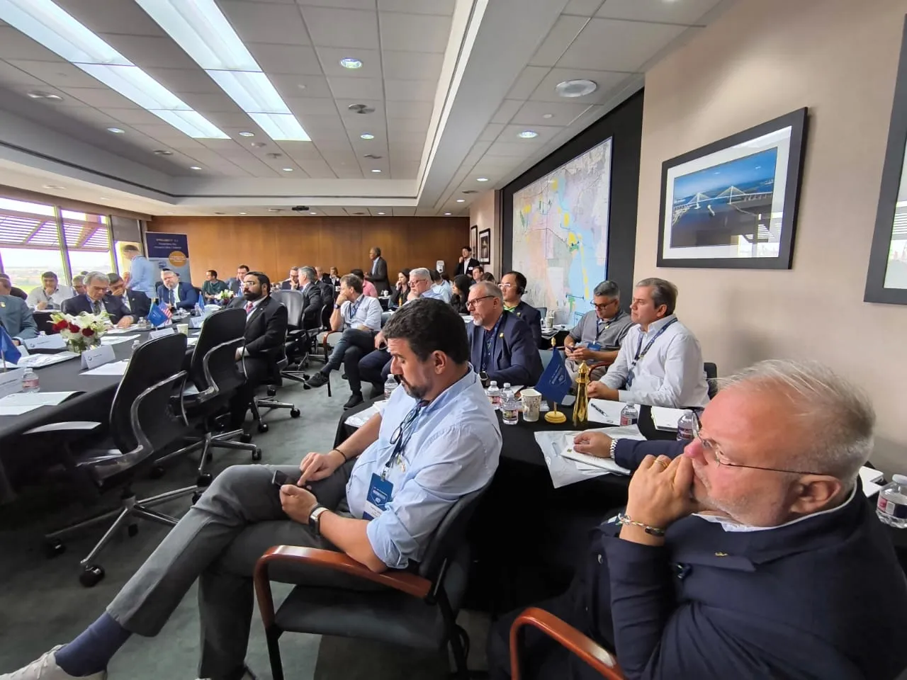 Imagem ilustrativa da imagem Diretores da Codeba integram missão ao Porto de Houston, nos EUA