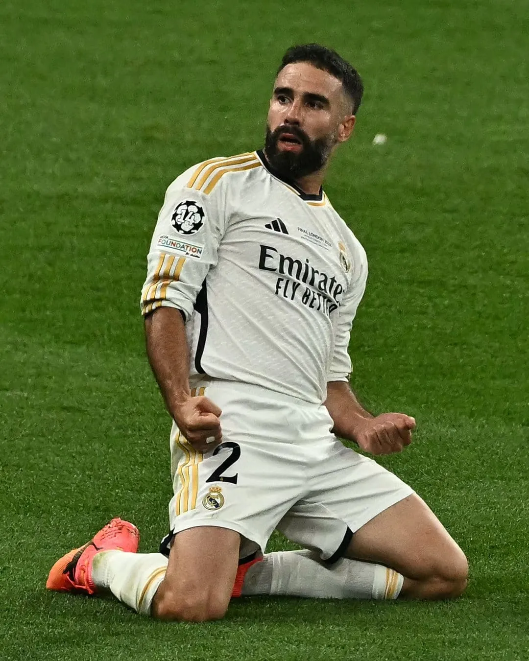 Carvajal marcou o primeiro gol da final