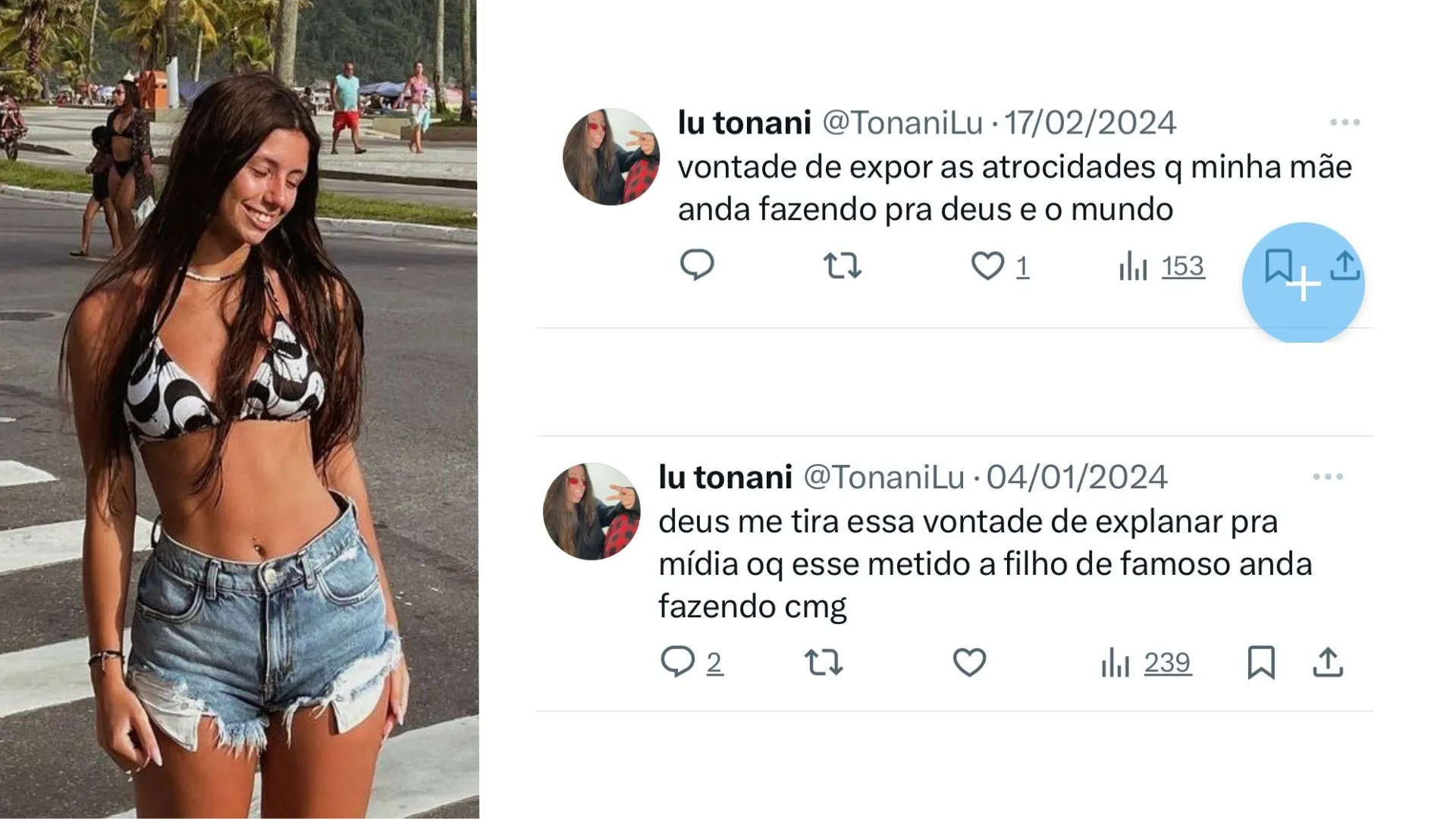 Imagem ilustrativa da imagem Ex do filho de Gal ameaça fazer 'exposed' após ser trocada pela mãe