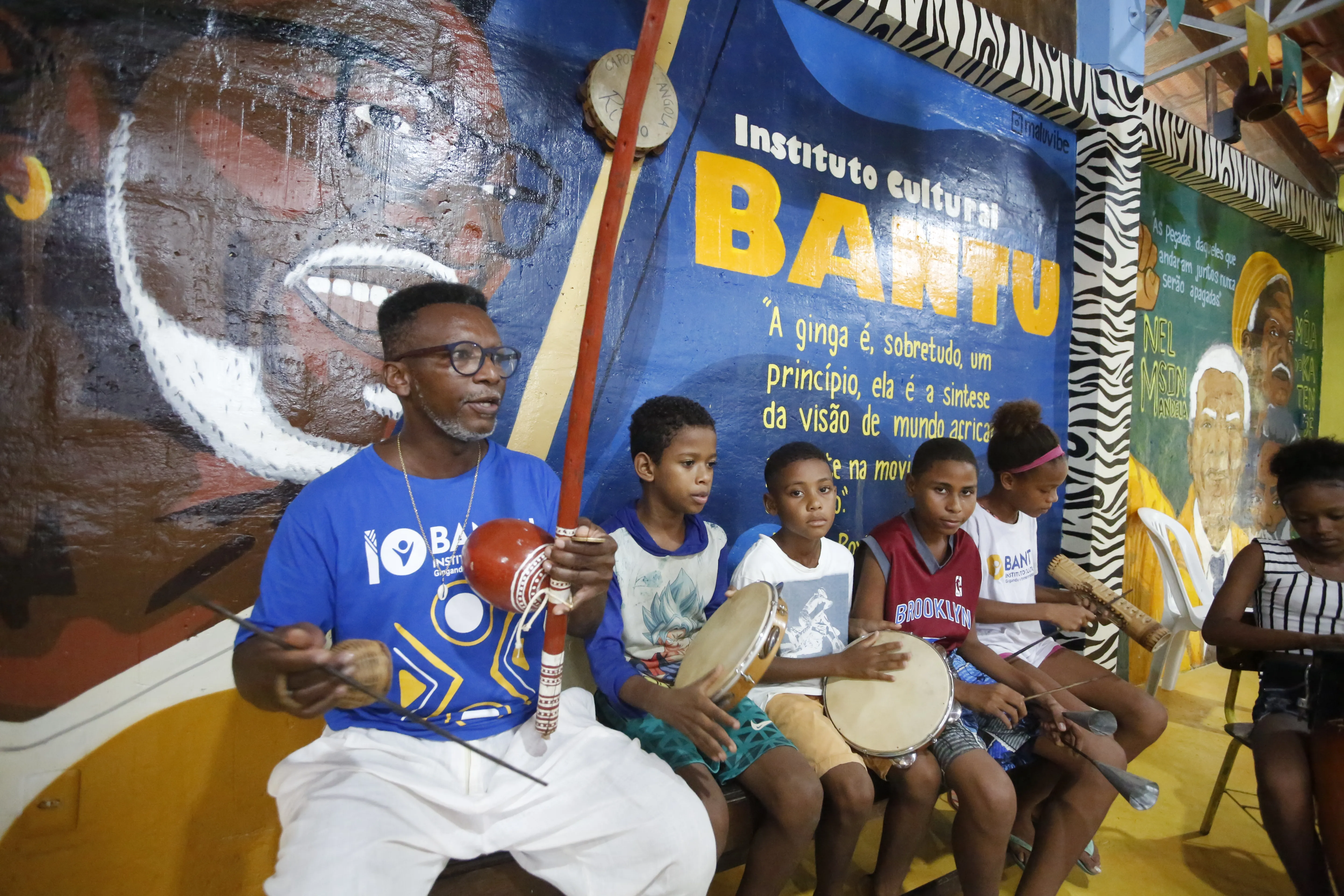 Instituto Cultural Bantu, vencedor do Prêmio LED da rede Globo