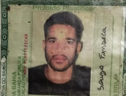 a vítima foi identificada como Matheus Arthur de Souza Fonseca, de 24 anos