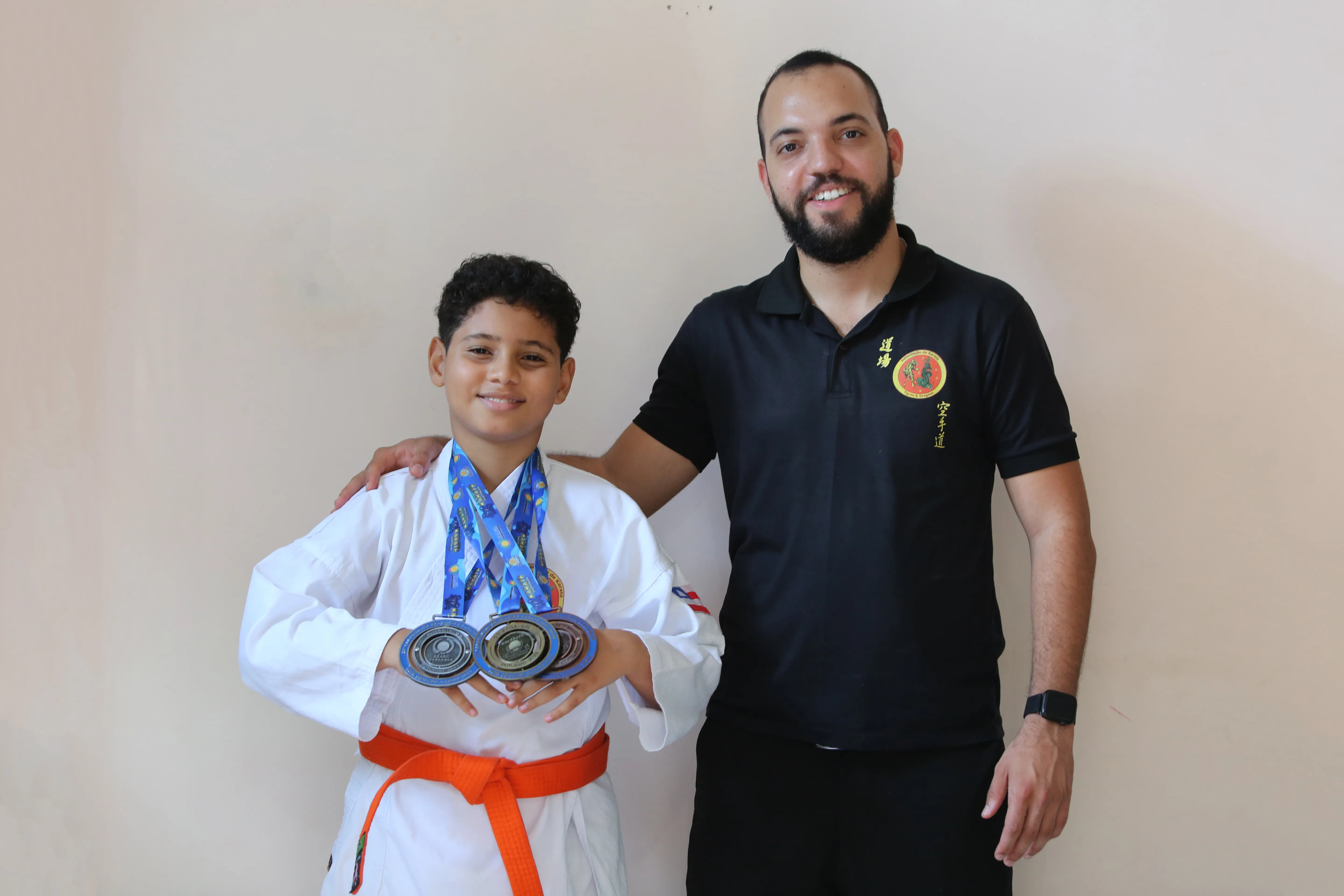 Matheus Malta é o professor do jovem atleta