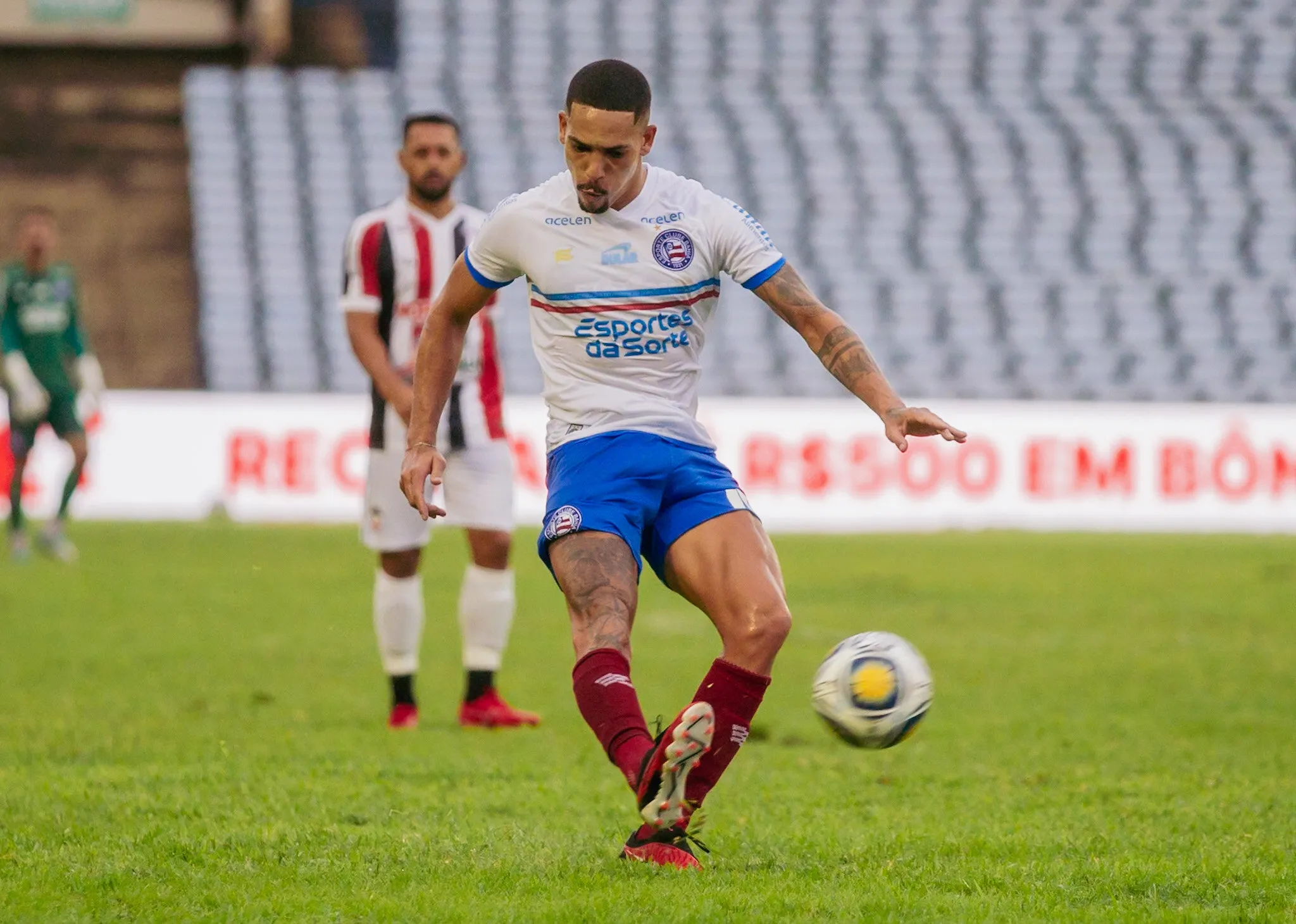 Gilberto durante a derrota contra o River