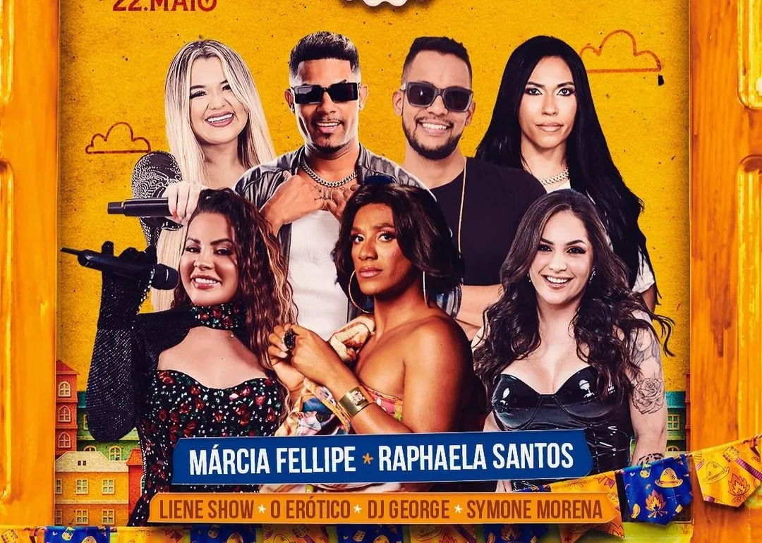 Imagem ilustrativa da imagem Sanju da Ney: influencer faz festa junina antecipada em Serrinha