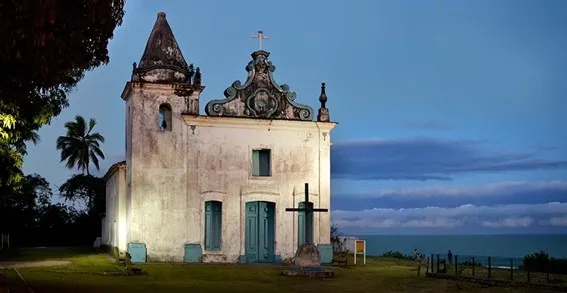 Um dos principais pontos de visitação de Santa Cruz de Cabrália