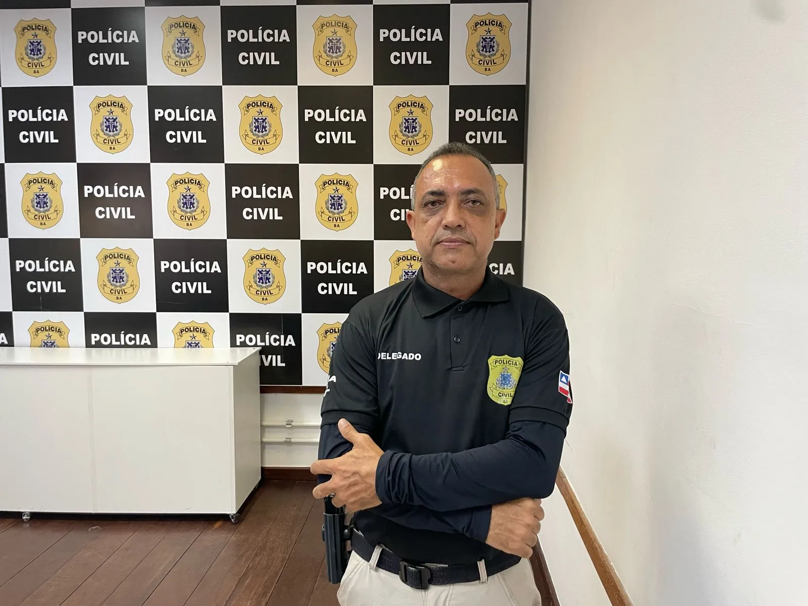 Coordenador-técnico do Departamento de Polícia do Interior (DEPIN), Paulo Guimarães