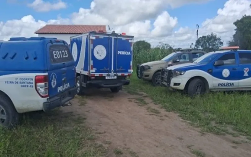 O crime aconteceu na Fazenda Consolo, no distrito de Jaguara, em Feira de Santana