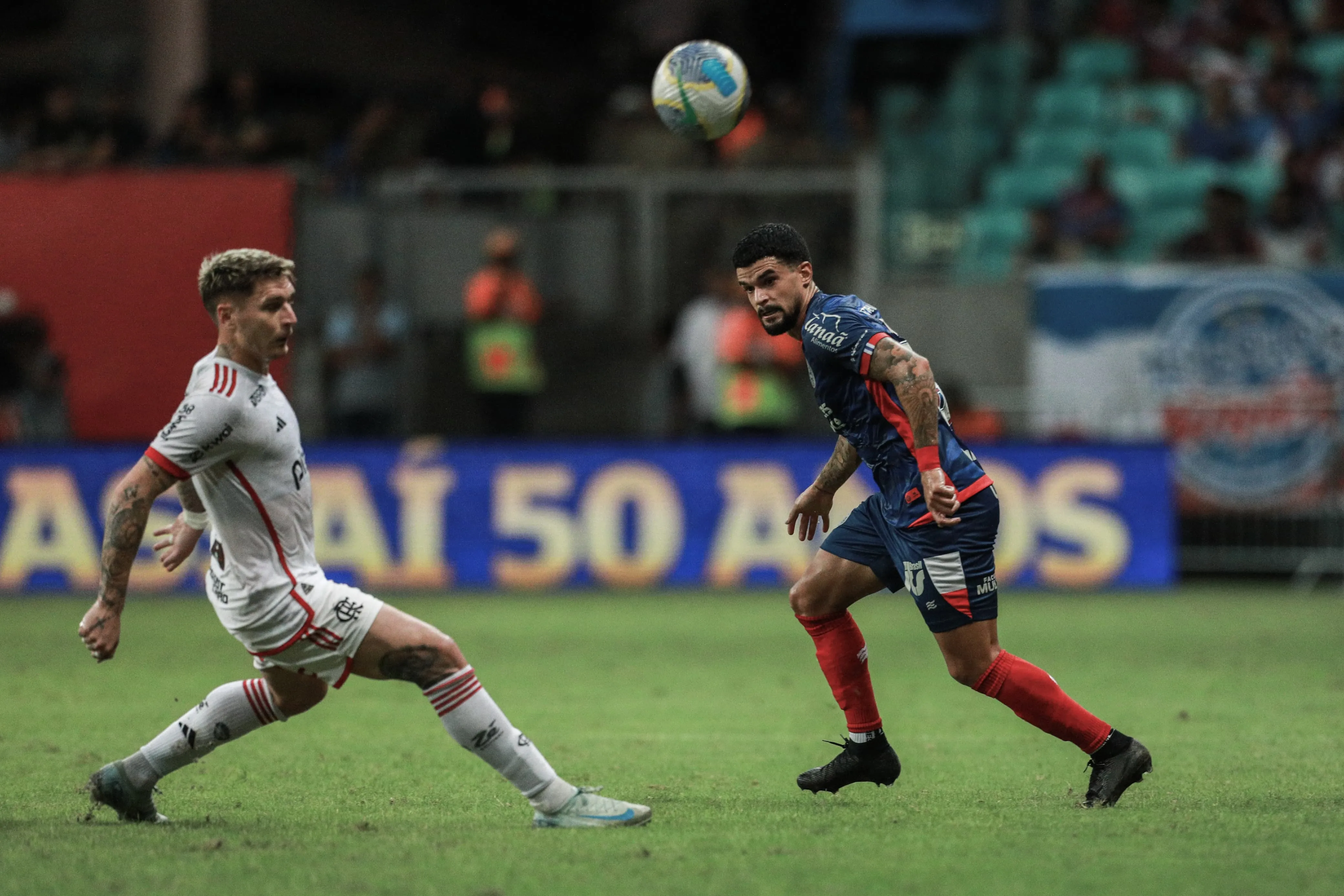 Bahia dominou as duas etapas da decisão diante do Flamengo