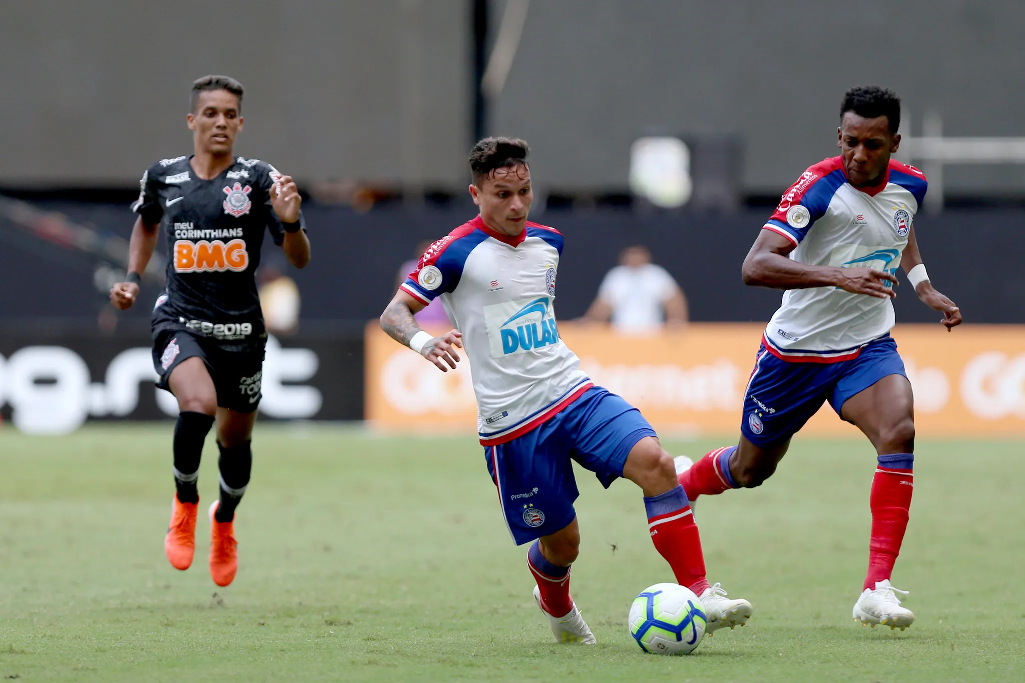 Bahia 3x2 Corinthians na Arena Fonte Nova, em 2019