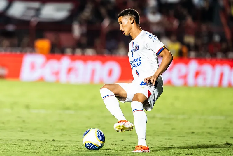 Tiago participou do gol tricolor contra o Dragão