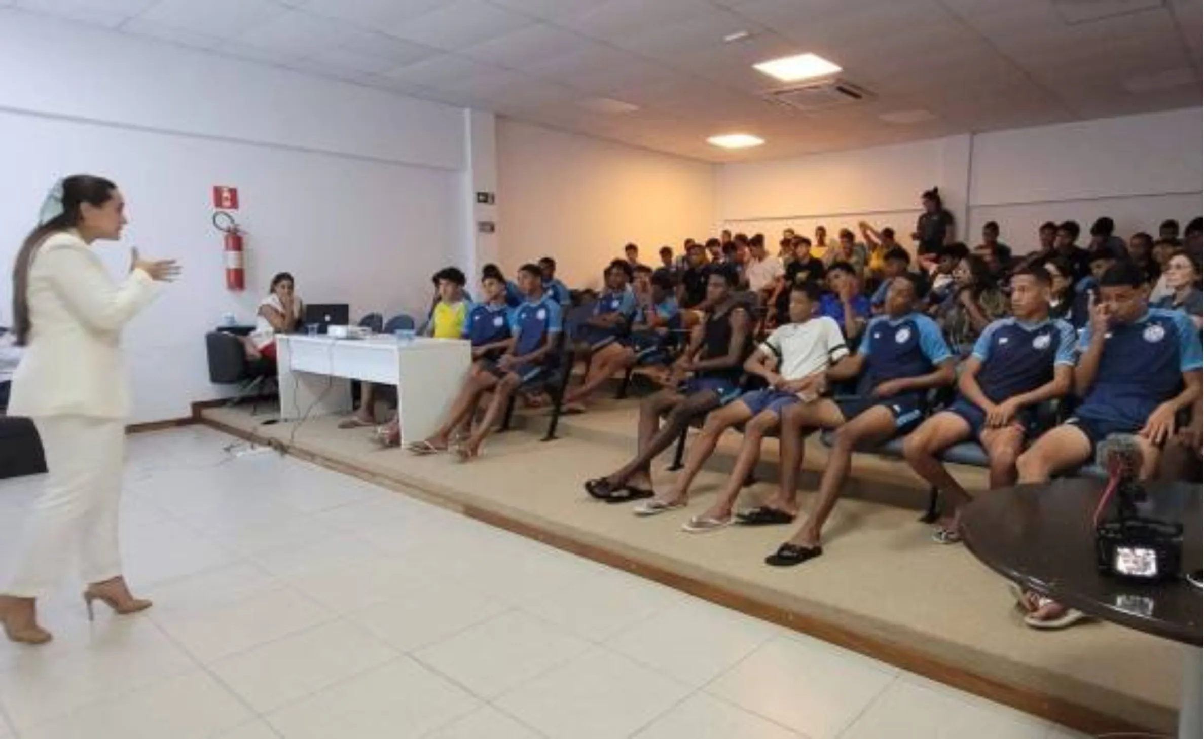 Educação tricolor vem desde a divisão de base