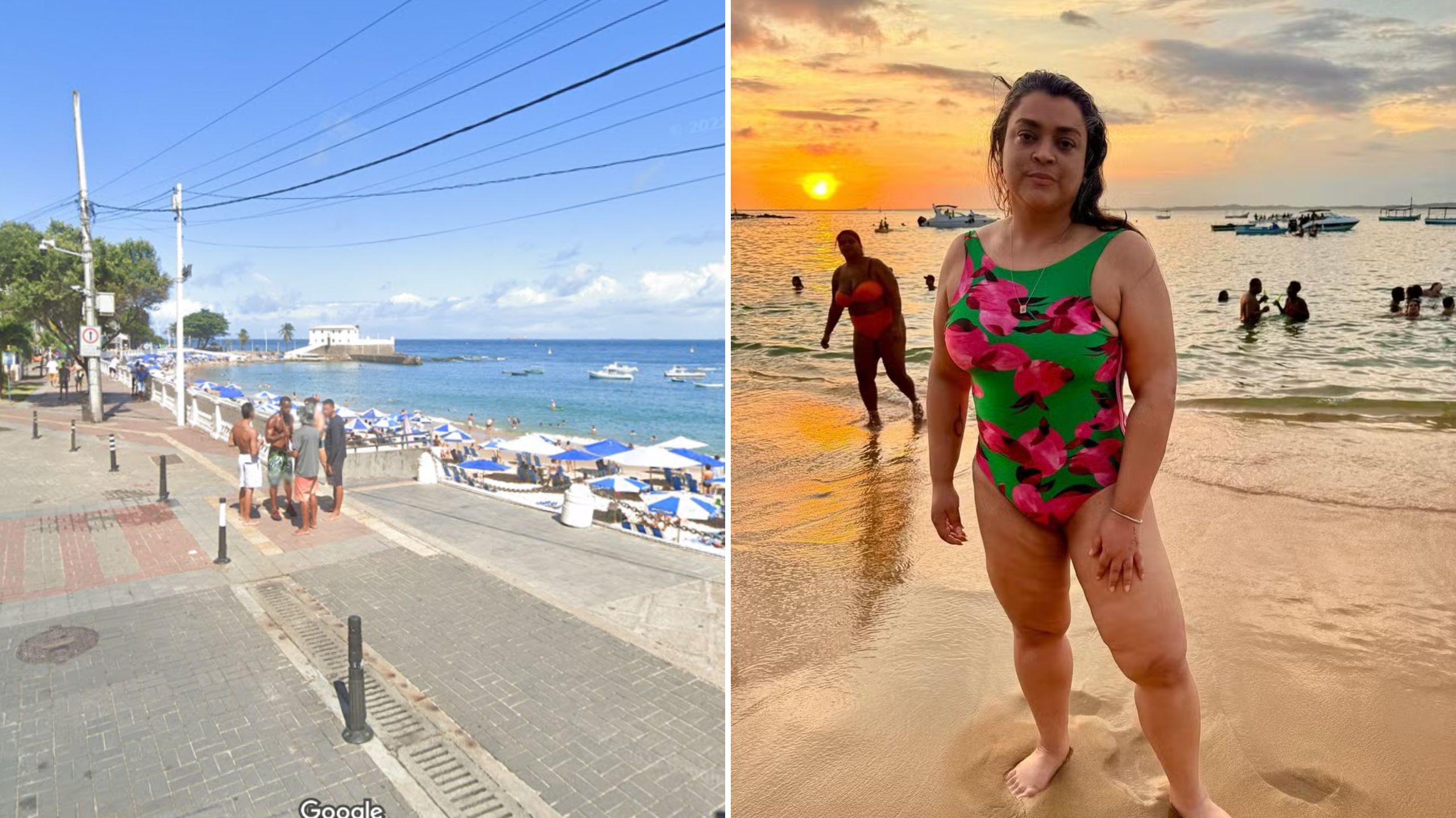 Preta Gil curtiu uma tarde na Praia do Porto da Barra