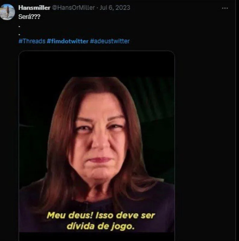 Imagem ilustrativa da imagem Greve? Dívida de jogo? Veja os melhores memes sobre o fim do 'X'