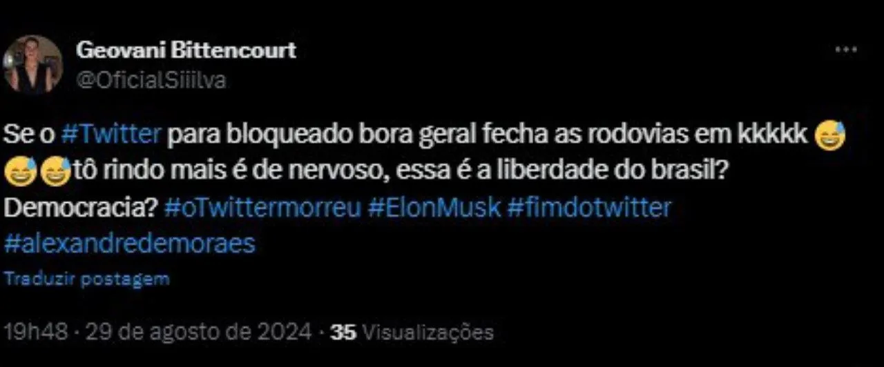 Imagem ilustrativa da imagem Greve? Dívida de jogo? Veja os melhores memes sobre o fim do 'X'