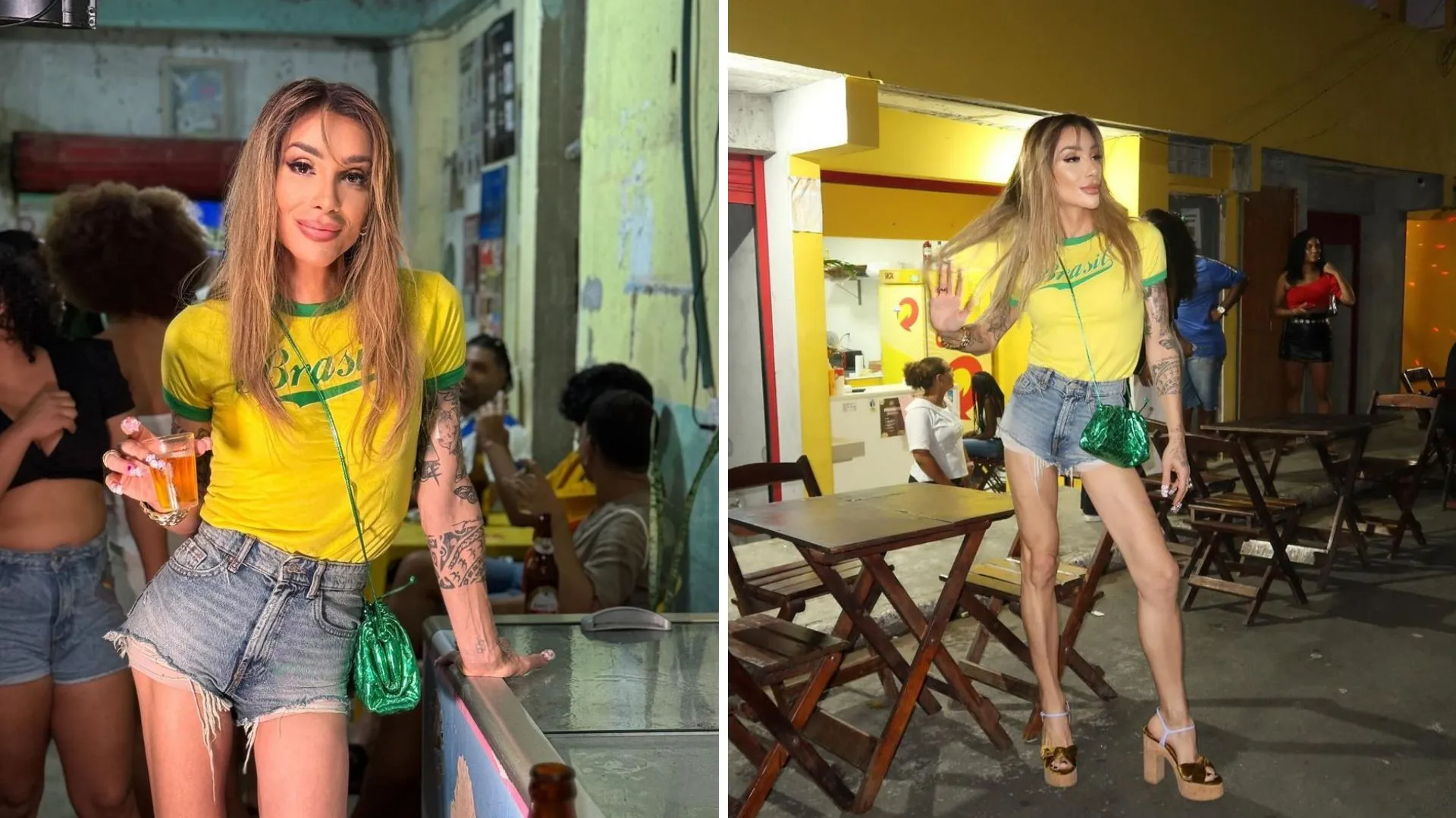 Maya ousou nos looks para curtir a cidade