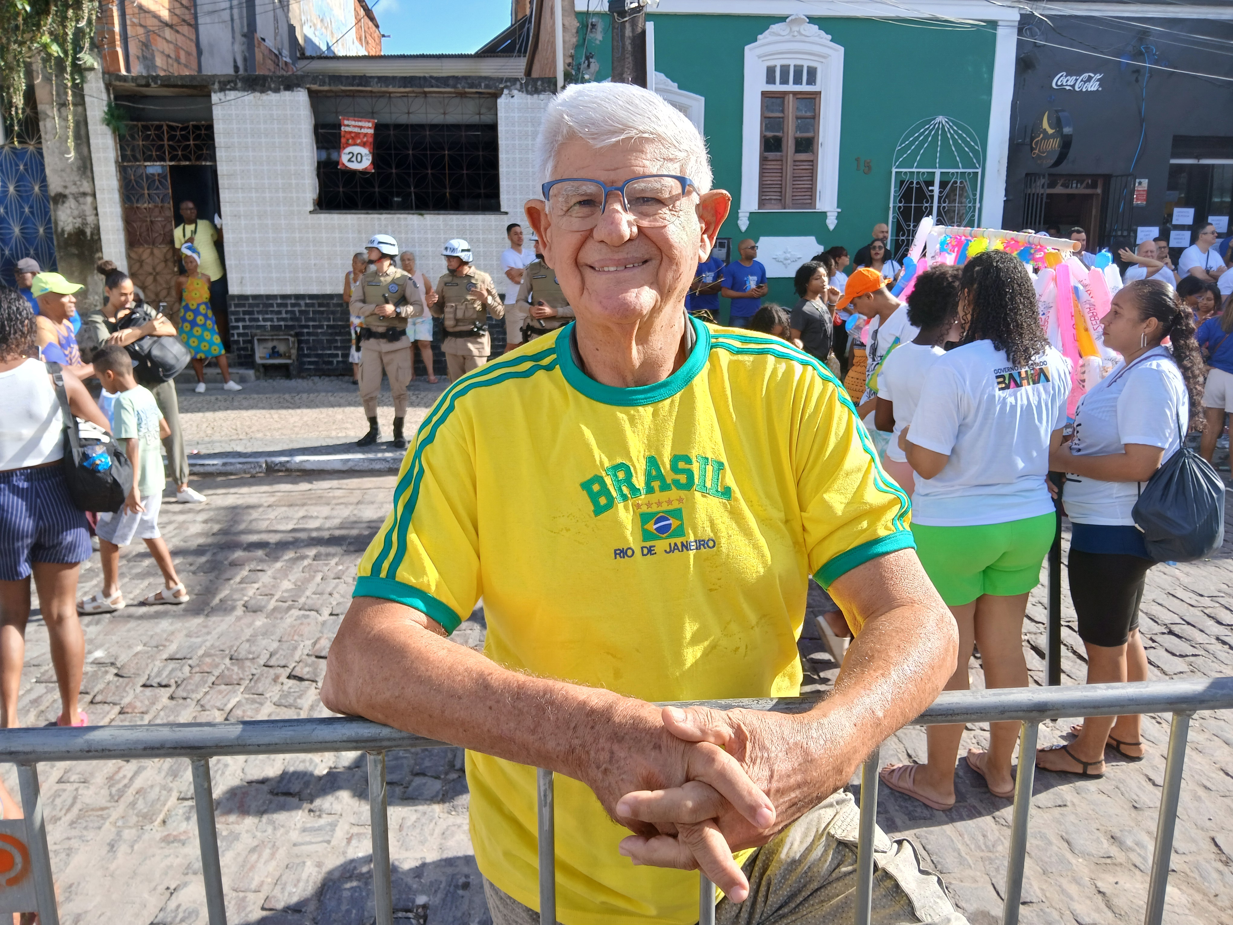 Evaristo elogiou o desfile