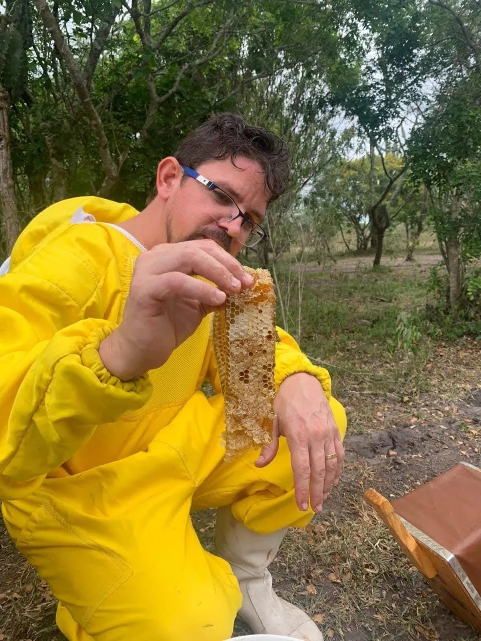 Ricardo Casaes é apicultor e veterinário