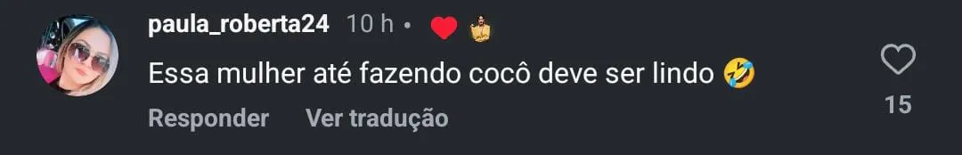 Comentário de internauta