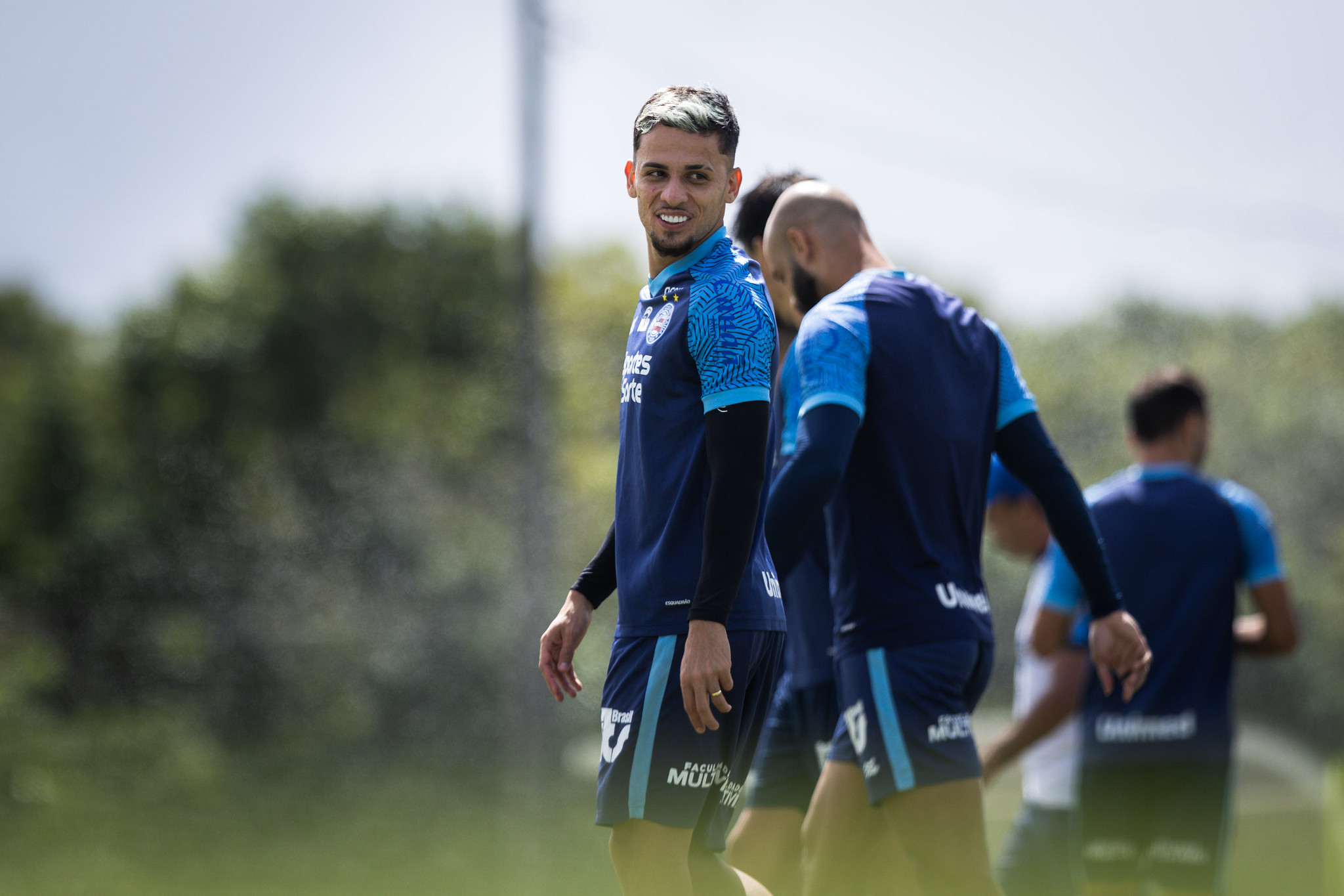 Atacante entrou inspirado na partida contra o Vasco