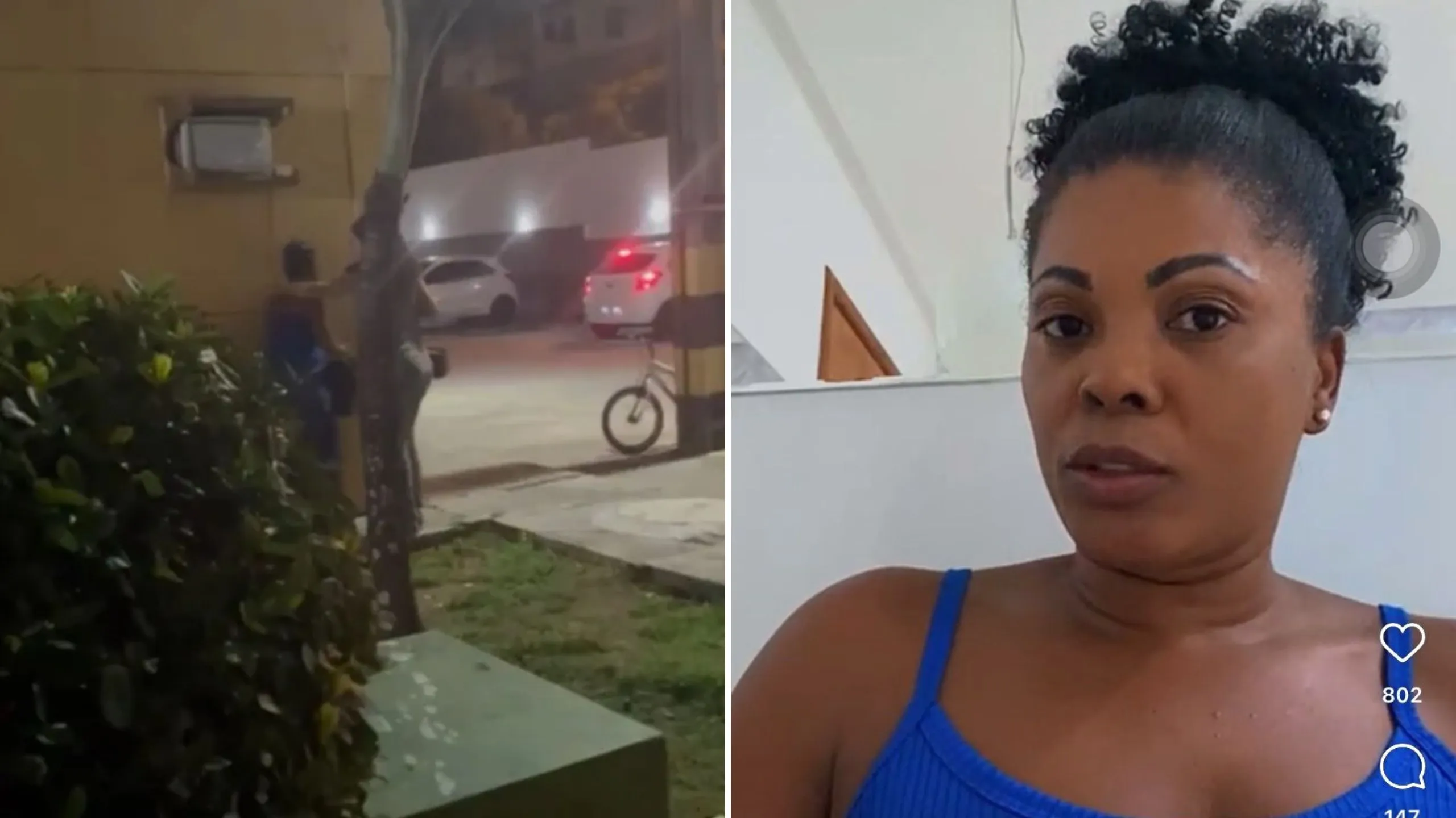 Patrícia Gomes explode durante briga com vizinhos