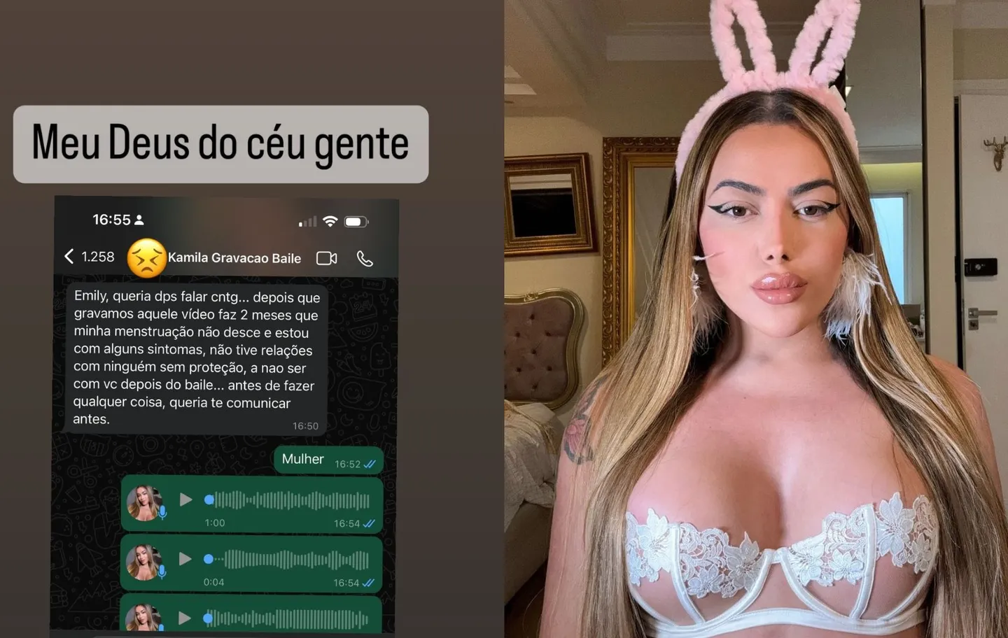 Acidente de trabalho? Atriz pornô trans engravida colega após gravação |  Portal Massa