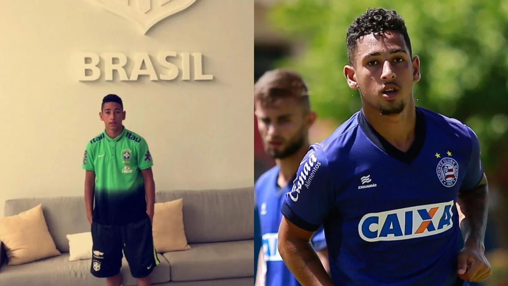 João Pedro já jogou nas divisões de base do Bahia e da Seleção Brasileira