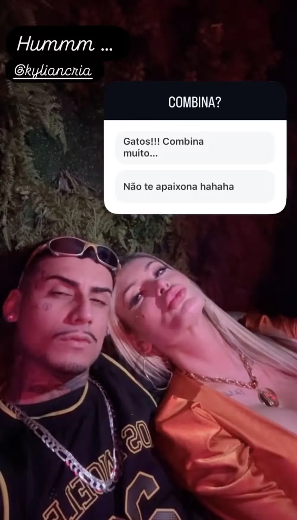 Imagem ilustrativa da imagem Andressa Urach surge com novo namorado após assumir atriz pornô