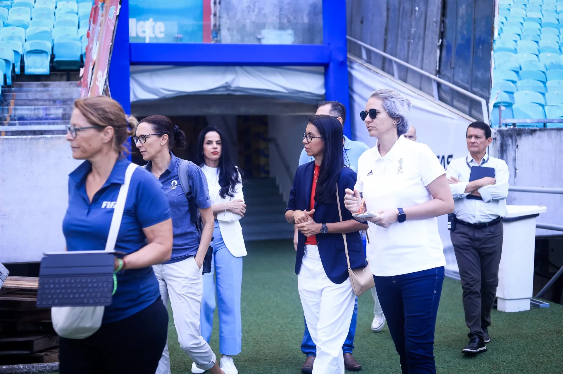 A avaliação na Arena ocorreu durante todo o dia