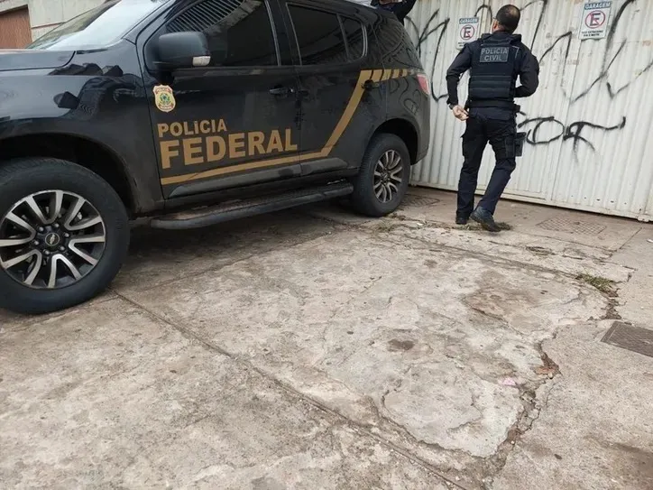 Polícia Federal deflagrou uma operação na manhã desta segunda-feira (21)