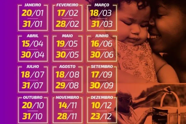 Imagem ilustrativa da imagem Calendário de pagamentos do Bolsa Família para 2025 é divulgado; veja