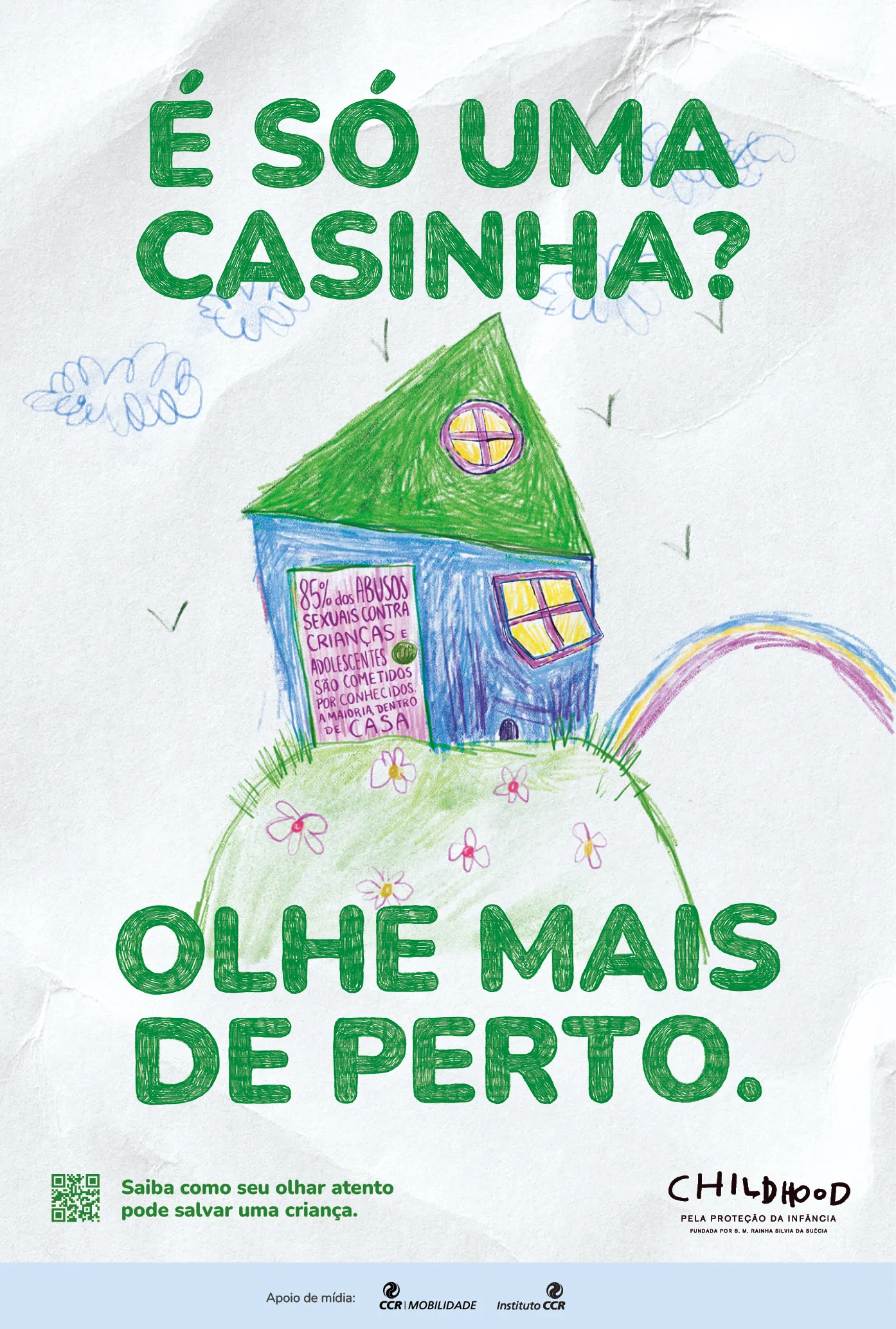 Imagem ilustrativa da imagem Campanha contra violência sexual infantil chega ao metrô de Salvador