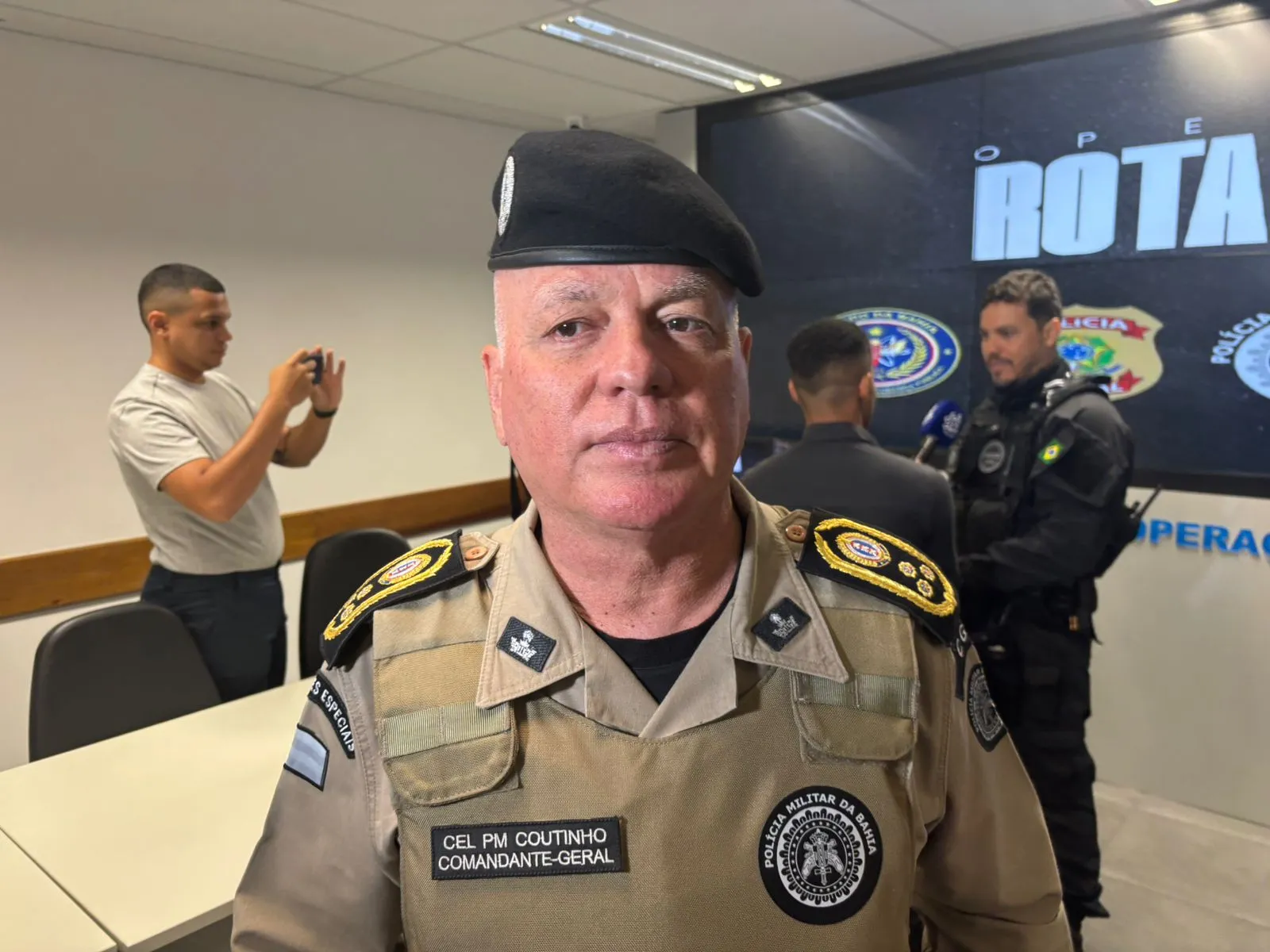 Coronel comentou sobre a Operação Rota Segura