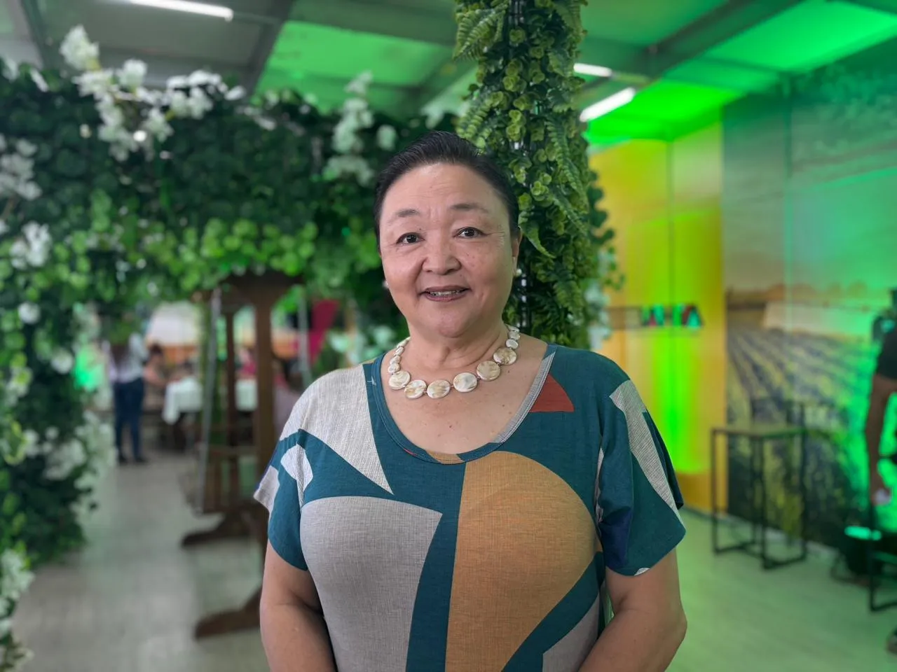 Lika Kawano, presidente da Federação Cultural Nipo Brasileira da Bahia