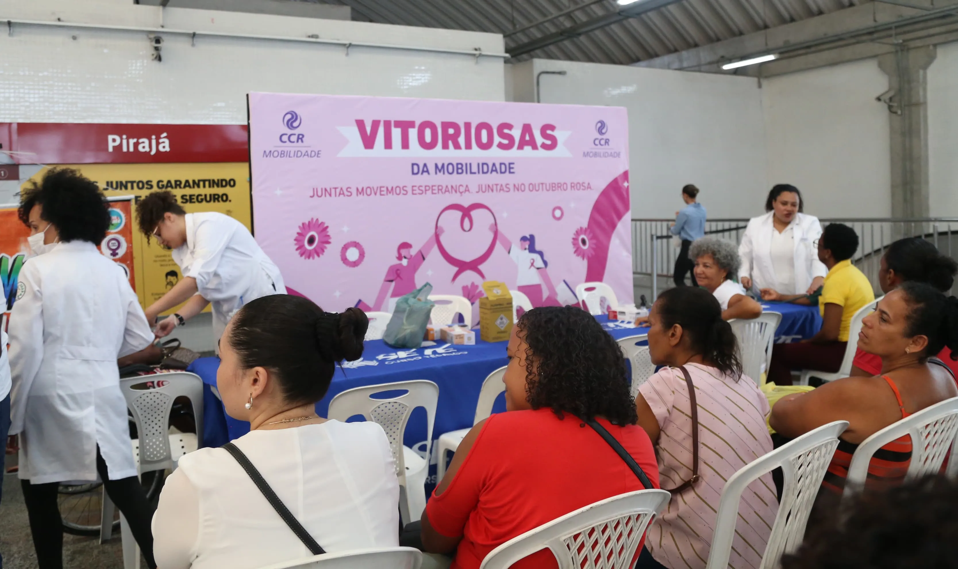 Ação ocorreu na Estação Pirajá