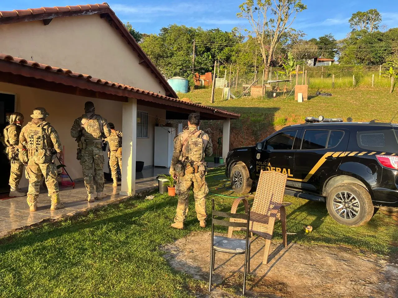 Casa em que Paulo foi encontrado, em Extrema, Minas Gerais