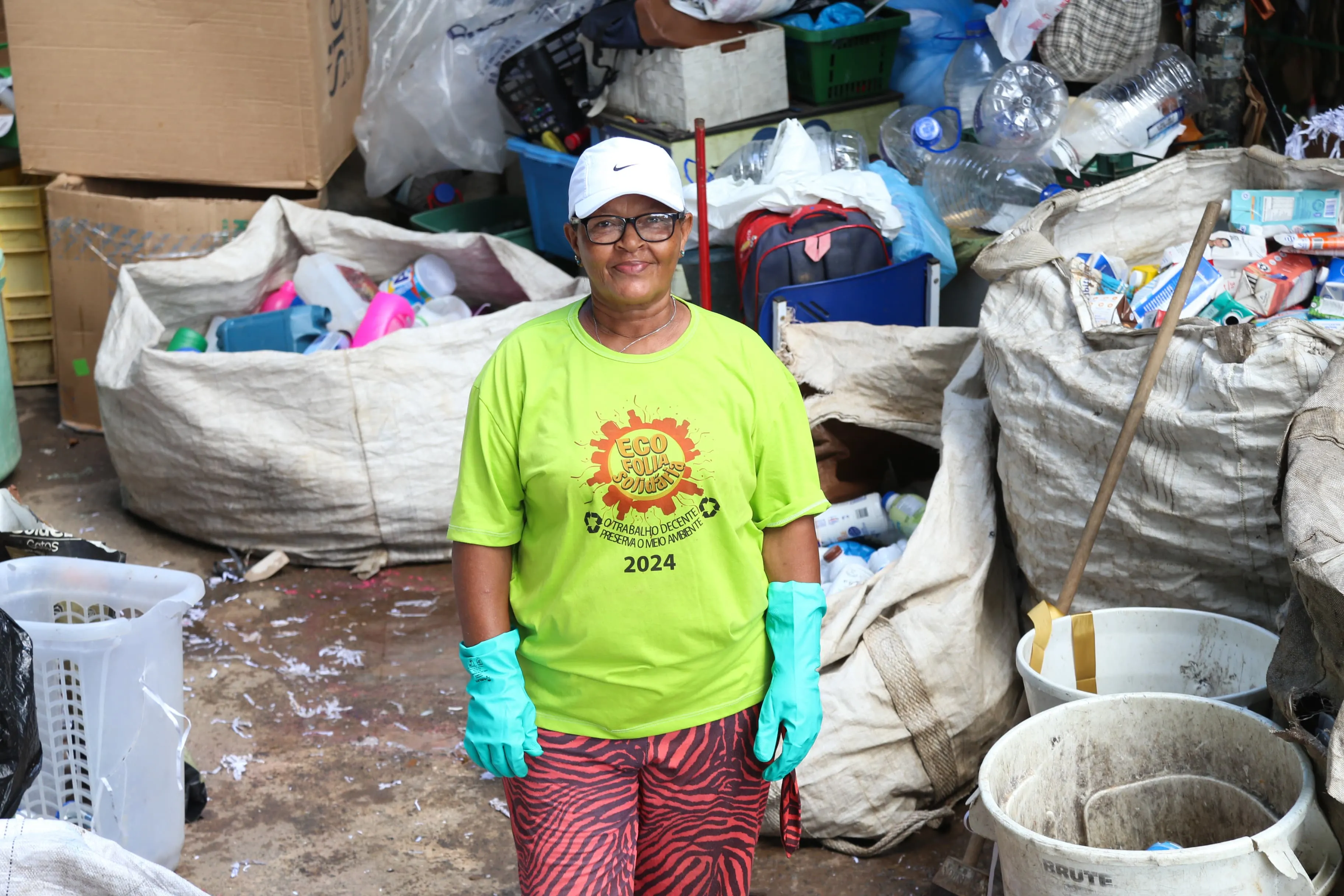 Maria Fátima Pereira, uma das cooperadas