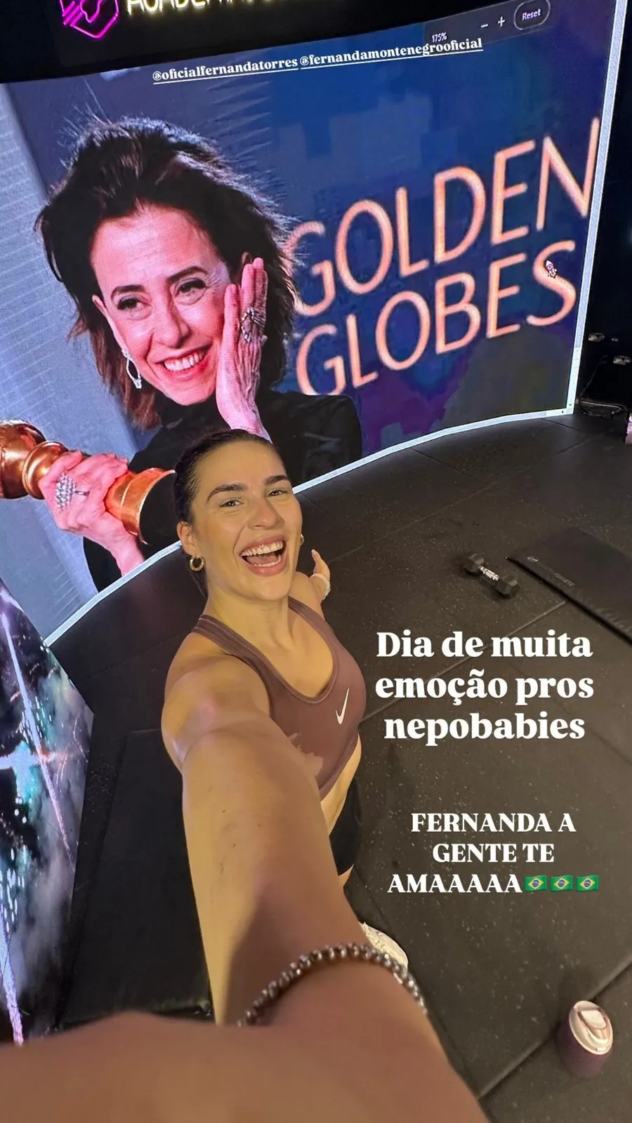 Imagem ilustrativa da imagem Filha de Didi chama Fernanda Torres de "nepobaby" e é detonada na web